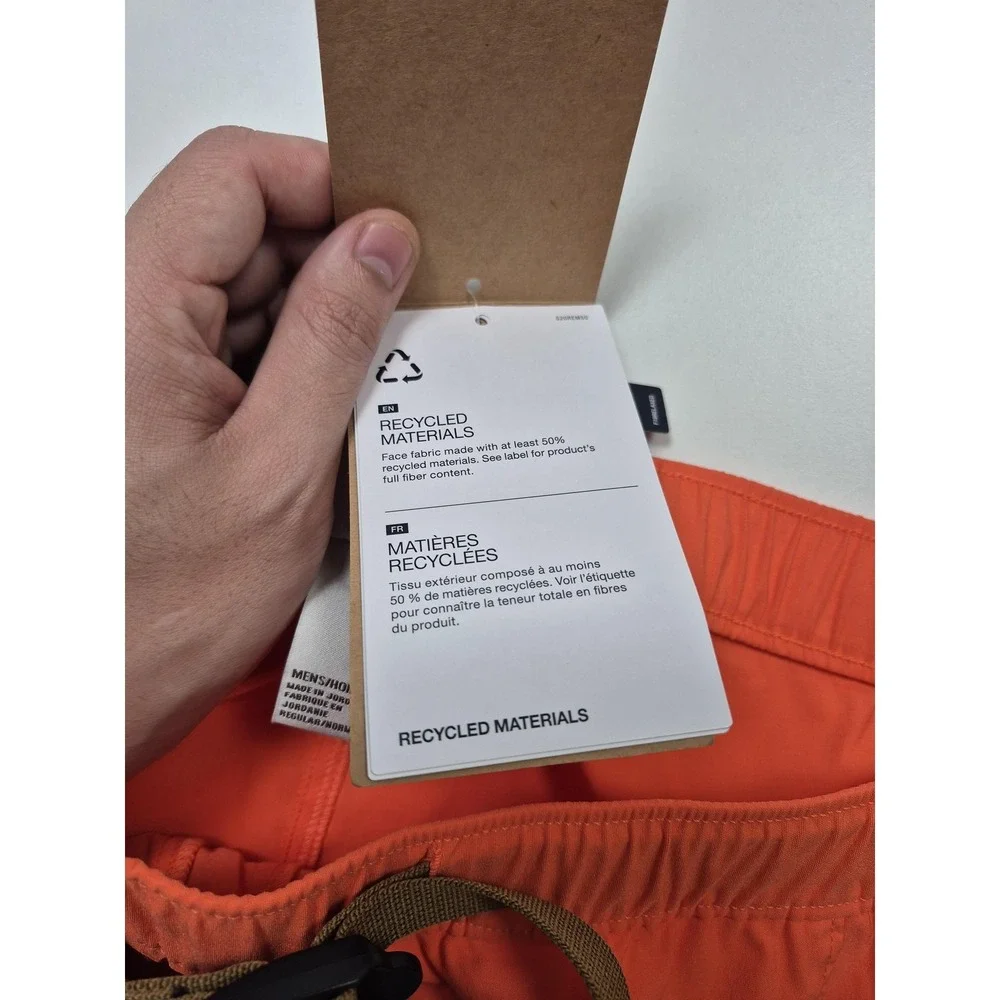 The North Face Class V Belted Trunks in Retro Orange 2XL
